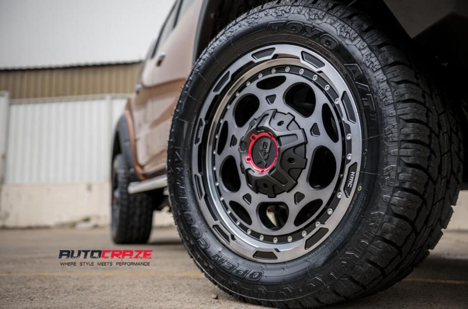 NISSAN NAVARA DEMODOG XD SATIN BLACK GREY TINTED CLEAR COAT
